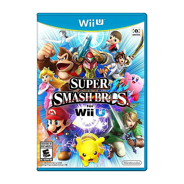 Jogo Super Smash Bros - Wii U Seminovo