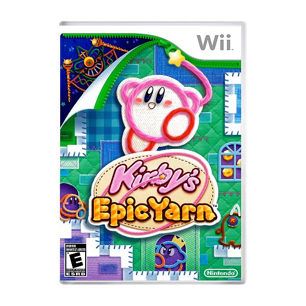 Jogo Kirby's Epic Yarn - Wii Seminovo
