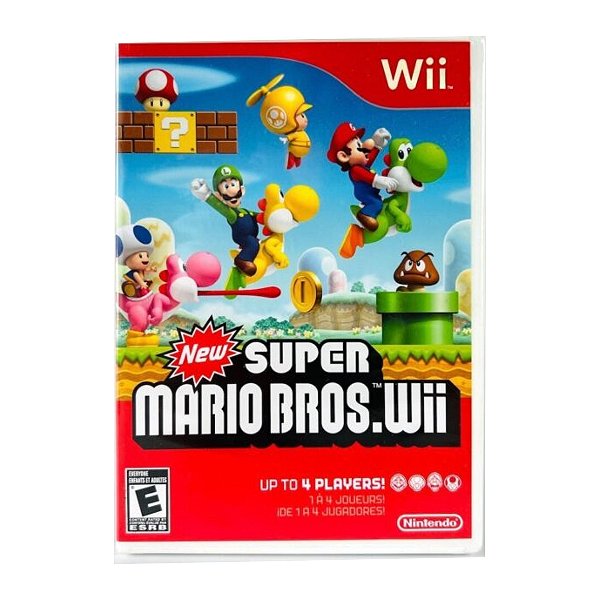 Jogo New Super Mario Bros Wii - Wii Seminovo - SL Shop - A melhor loja de  smartphones, games, acessórios e assistência técnica