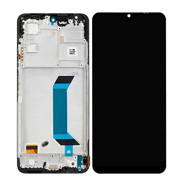 Pç para Xiaomi Tela Touch Display Poco X5 5G OLED - Preto com Estrutura