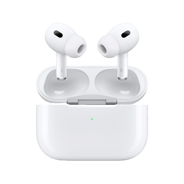 Fone de Ouvido Bluetooth Apple AirPods Pro 2º Geração MTJV3AM/A Case Carregamento com Fio USB-C
