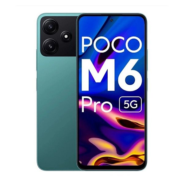 Smartphone Poco M6 Pro 5G 128GB 4GB Verde Índia