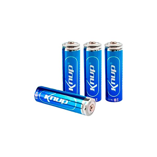 Pilha AAA Recarregável Knup 1,2V 1100mAh KP-4800AAA - 4 UN