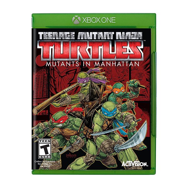 Jogo Tartarugas Ninja Mutantes em Manhattan - Xbox One Seminovo