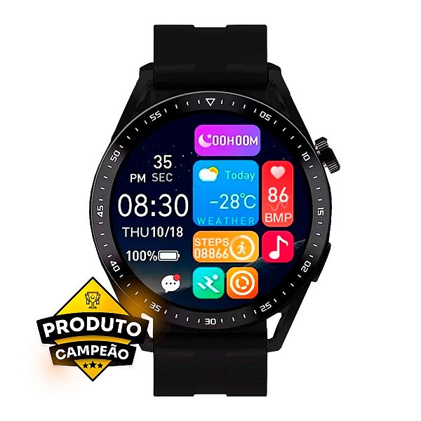 Smartwatch HW28 Pro Wearfit Preto