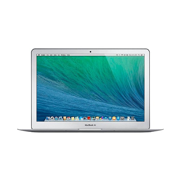 MacBook Air A1466 Core i5 8GB RAM 128GB SSD 13.3 Pol Prata Seminovo