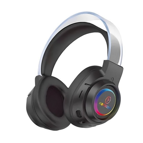 Headphone Bluetooth Kapbom KA-755 RGB Preto