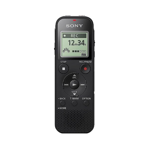 Gravador de Áudio Sony ICD-PX470 4GB Mp3
