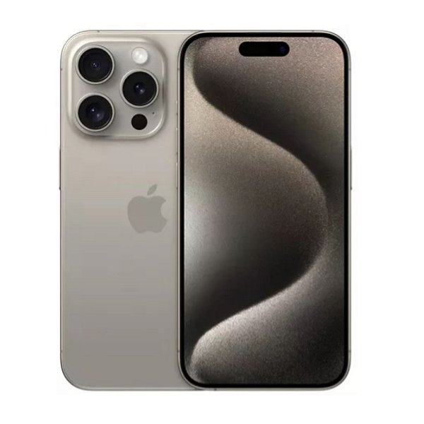 Smartphone Apple iPhone 15 Pro 256GB 8GB Titânio Natural Seminovo