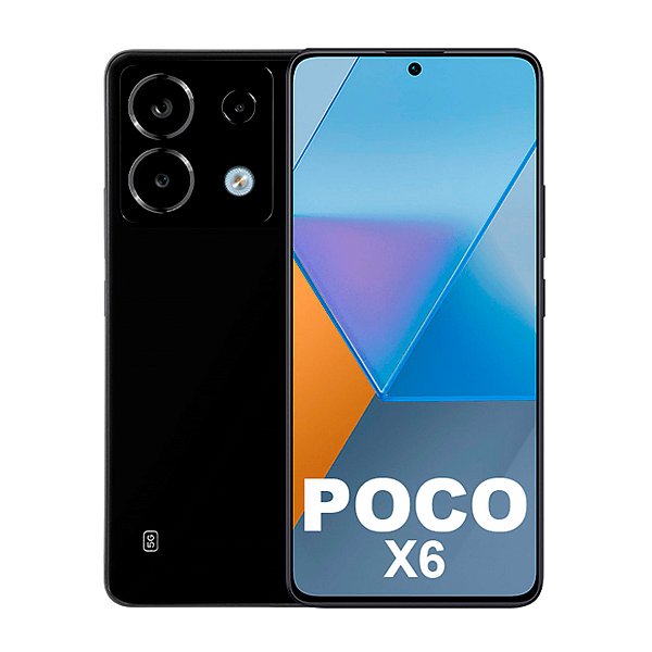 Smartphone Poco X6 5G 256GB 12GB Preto