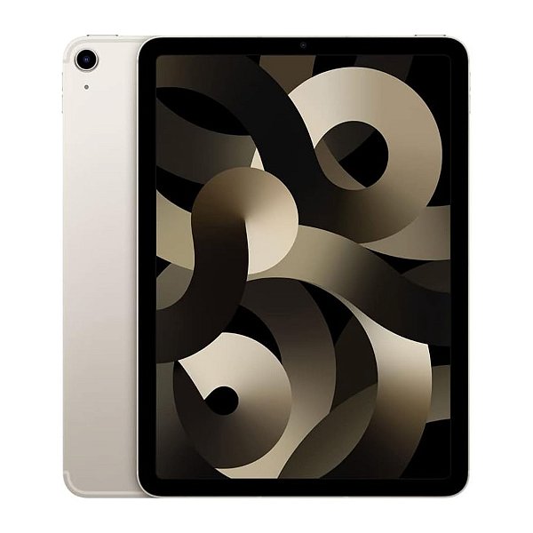 Apple iPad Air 5º Geração Wi-Fi A2588 64GB 8GB 10.9 Pol Starlight