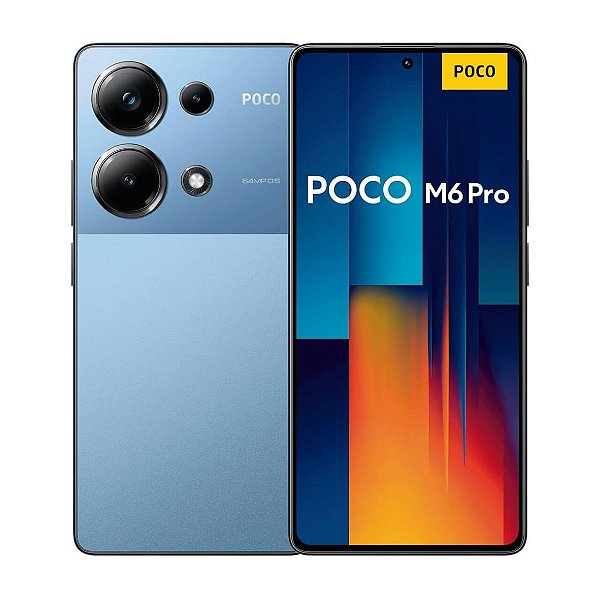 Smartphone Poco M6 Pro 256GB 8GB Azul