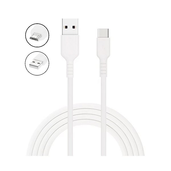 Cabo USB-A para V8 1m Kapbom KA-331-V8 4.8A