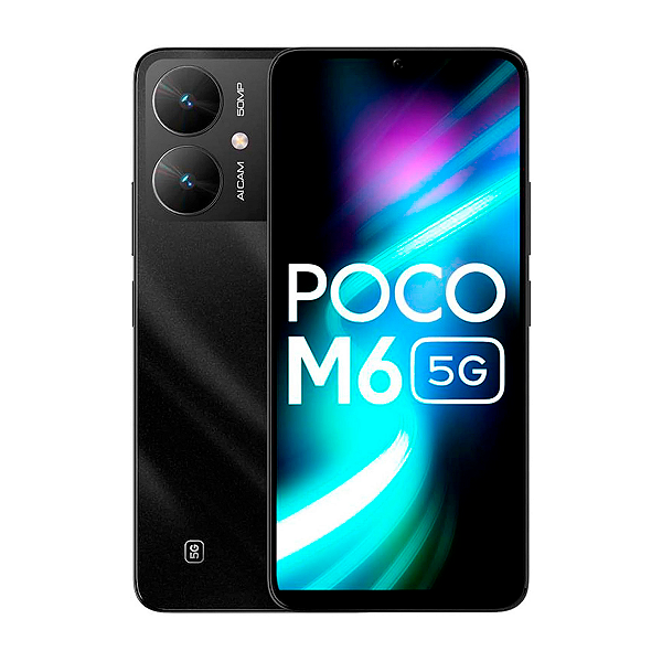 Smartphone Poco M6 5G 128GB 4GB Preto Índia