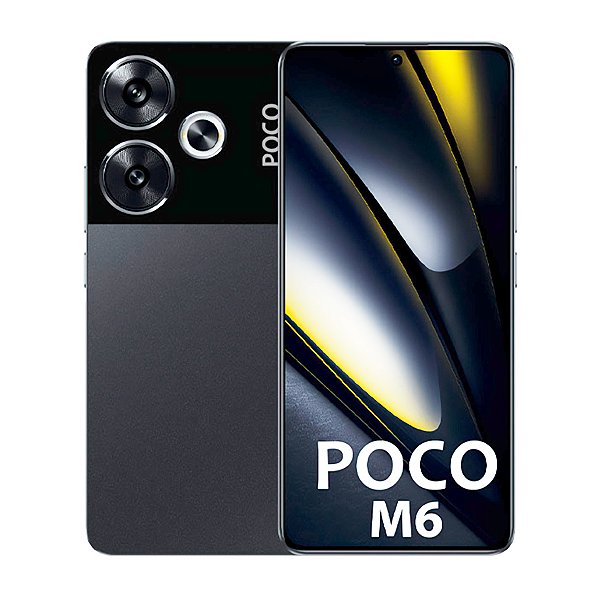 Smartphone Poco M6 128GB 6GB Preto