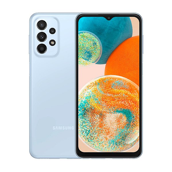 Smartphone Samsung Galaxy A23 128GB 4GB Azul Seminovo