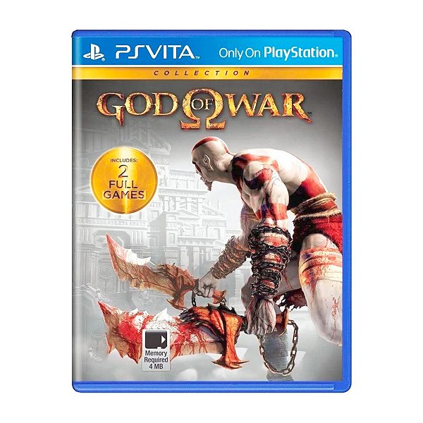 Jogo God of War 1 & 2 HD Collection - PS Vita Seminovo