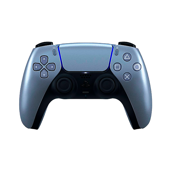Controle Sem Fio Original PS5 DualSense Sterling Silver