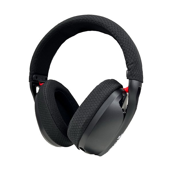 Headset Gamer Sem Fio Wireless Knup Hathor KP-FN627 Preto/Vermelho