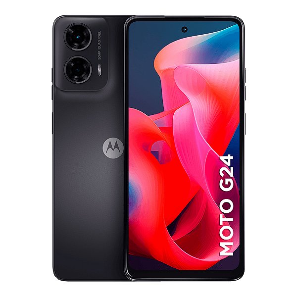 Smartphone Motorola Moto G24 128GB 4GB Cinza Seminovo
