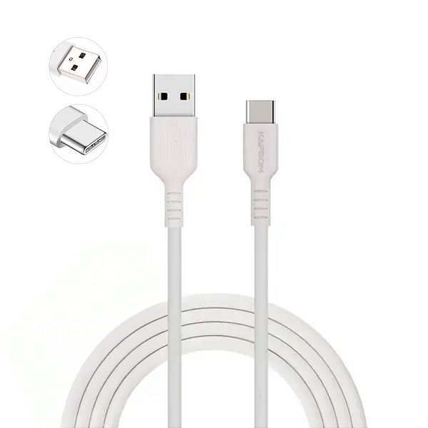 Cabo USB-A para USB-C 2m Kapbom KA-192-TY 3A