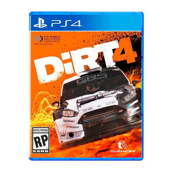 Jogo Dirt 4 - PS4 Seminovo