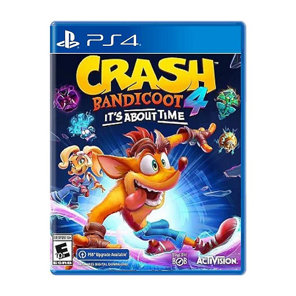 Jogo Crash Bandicoot 4: It's About Time - PS4 Seminovo