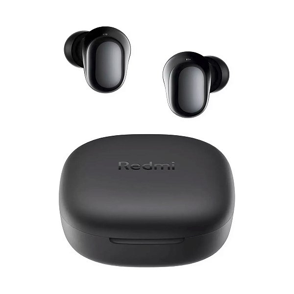 Fone de Ouvido Bluetooth Xiaomi Redmi Buds 6 Play M2420E1 Preto