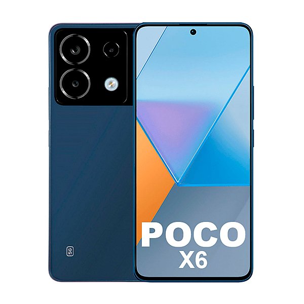 Smartphone Poco X6 5G 512GB 12GB Azul Seminovo
