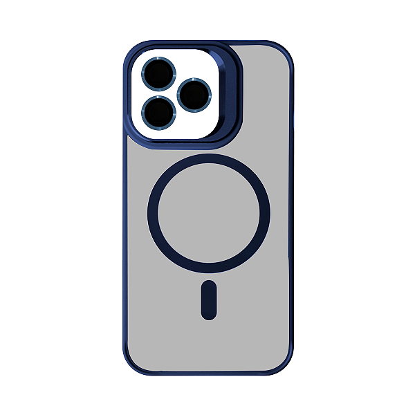 Capa para iPhone 15 Pro Transparente Com Película para Câmera
