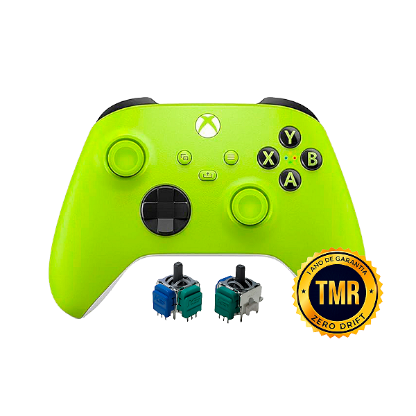 Controle Sem Fio Original Xbox Series X|S TMR Electric Volt Seminovo