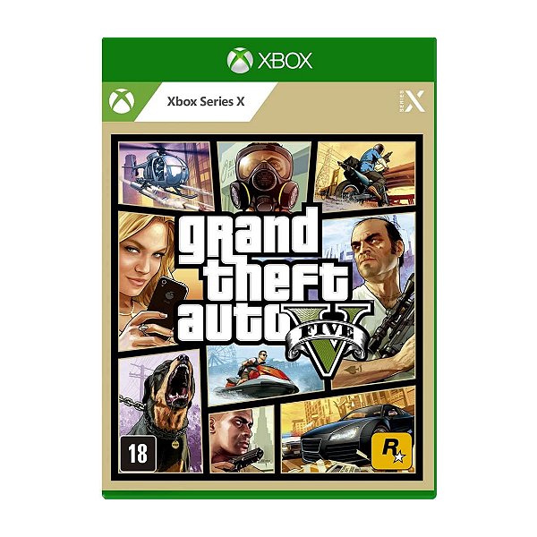 Jogo GTA V - Xbox Series X Seminovo