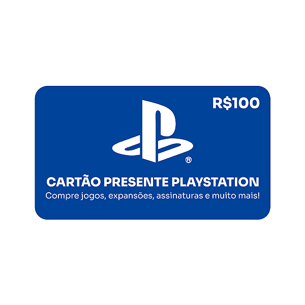 Recarga PSN R$100