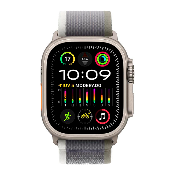 Apple Watch Ultra 2 49mm Celular + GPS A2986 Titanium Green/Gray Seminovo