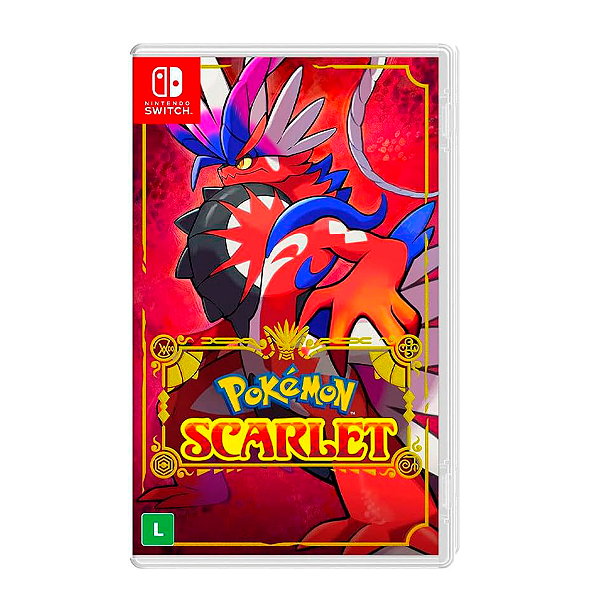 Jogo Pokémon Scarlet - Switch Seminovo