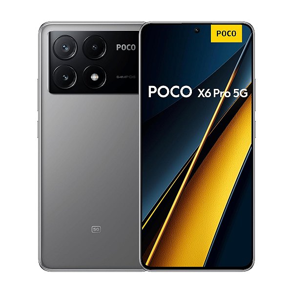Smartphone Poco X6 Pro 5G 256GB 8GB Cinza Seminovo