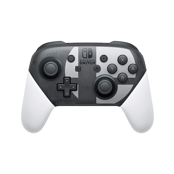 Controle Sem Fio Original Nintendo Switch Pro Controller Edição Super Smash Bros. Ultimate Seminovo