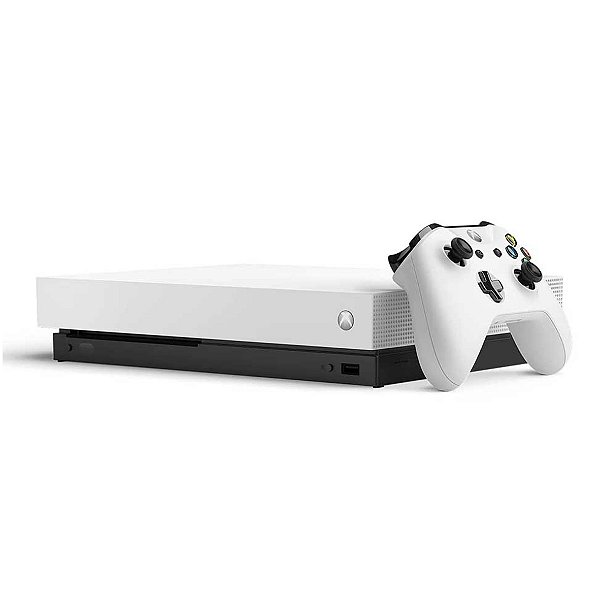 Console Microsoft Xbox One X 1TB Branco Seminovo