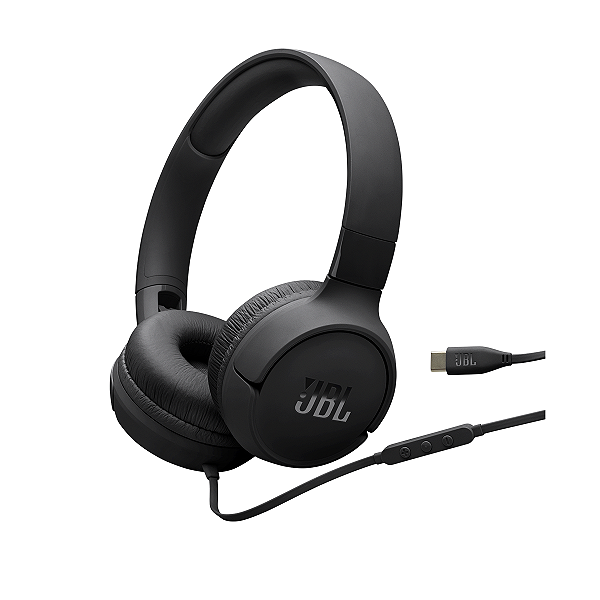 Headphone Com Fio JBL Tune 520C USB-C Preto