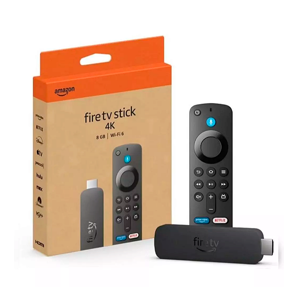 Android TV Amazon Fire TV Stick HD 4ª Geração + Assinatura UniTV 30 Dias + Jogos Clássicos