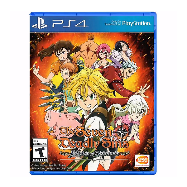 Jogo The Seven Deadly Sins: Knights of Britannia - PS4 Seminovo