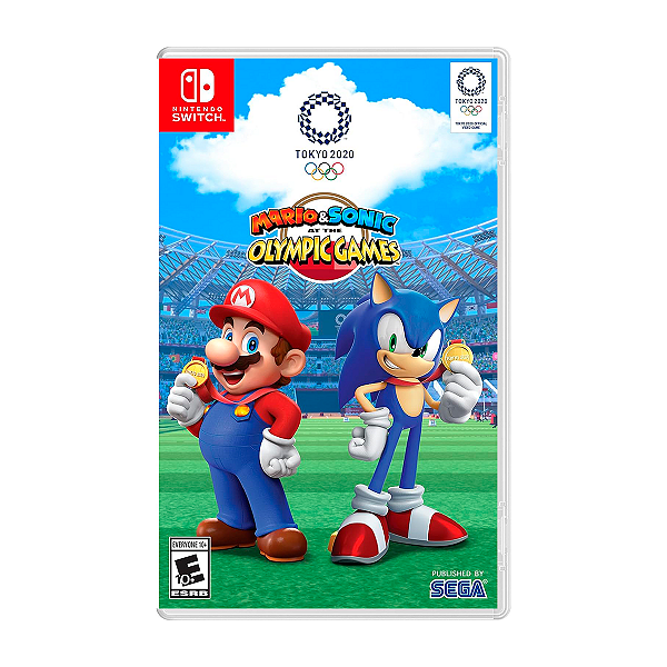 Jogo Mario & Sonic at the Olympic Games Tokyo 2020 - Switch Seminovo