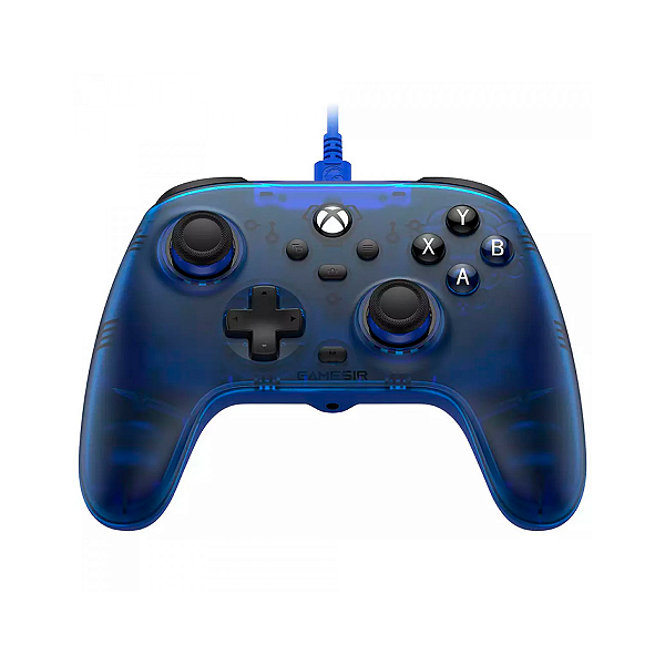 Controle Com Fio Gamesir T7 Xbox Series X|S / Xbox One / Windows Azul