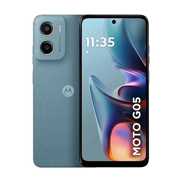 Smartphone Motorola Moto G05 128GB 4GB Azul Seminovo