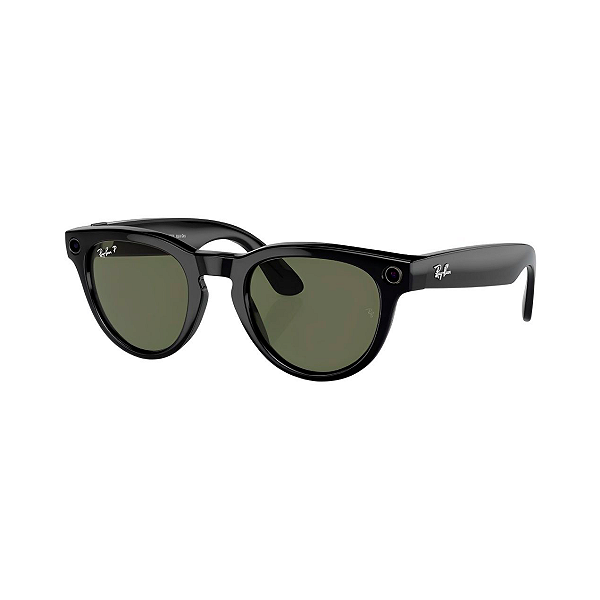 Óculos de Sol Smart Ray-Ban Meta Headliner RW4009 Preto/Verde