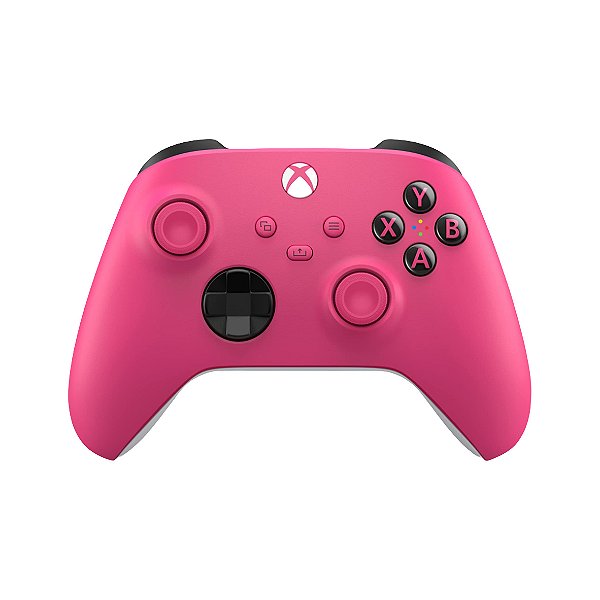 Controle Sem Fio Original Xbox Series X|S Hall Effect Deep Pink Seminovo
