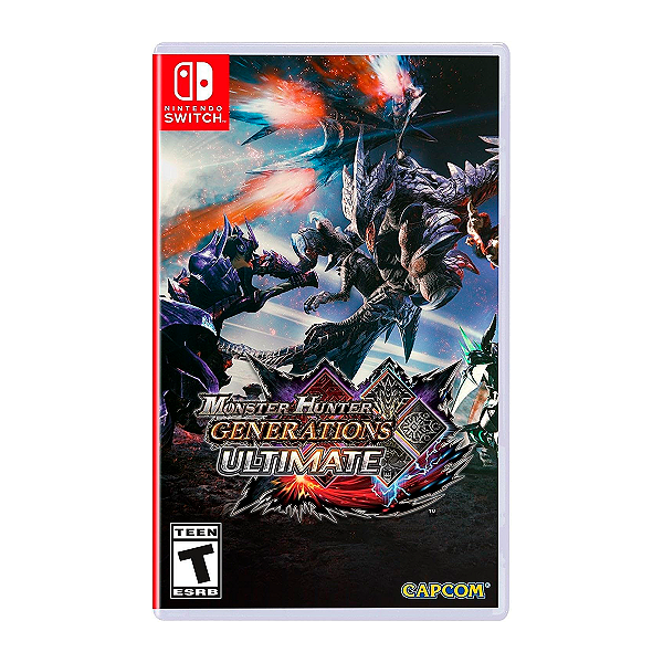 Jogo Monster Hunter Generations Ultimate Switch Seminovo