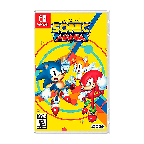 Jogo Sonic Mania Plus - Switch Seminovo