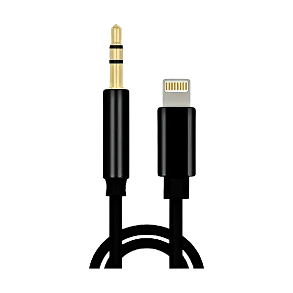 Cabo Adaptador Lightning para iPhone para P2 3.5mm Macho