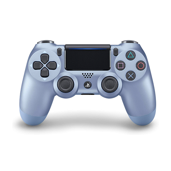 Controle Sem Fio Original PS4 Hall Effect Titanium Blue Seminovo